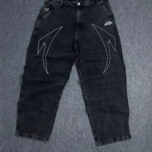Calça Jeans Baggy Preta Street Premium